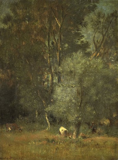 Zobacz w lesie autorstwa Jules Dupré