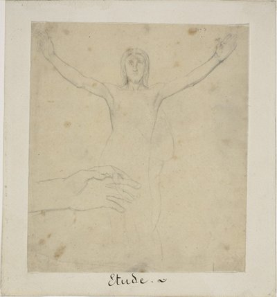 Studium ku zmartwychwstaniu autorstwa Jules Elie Delaunay