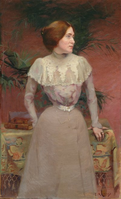 Portret Madame Renoux autorstwa Jules Ernest Renoux