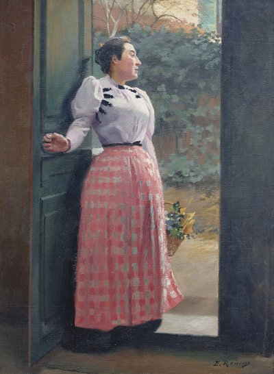 Powrót z Rynku autorstwa Jules Ernest Renoux