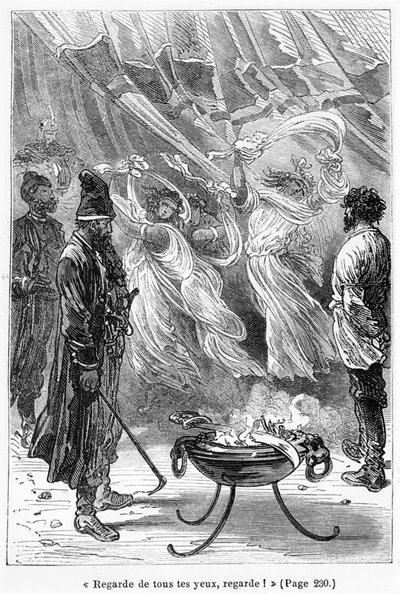 Spójrz, póki możesz, ilustracja z „Michel Strogoff” Julesa Verne
