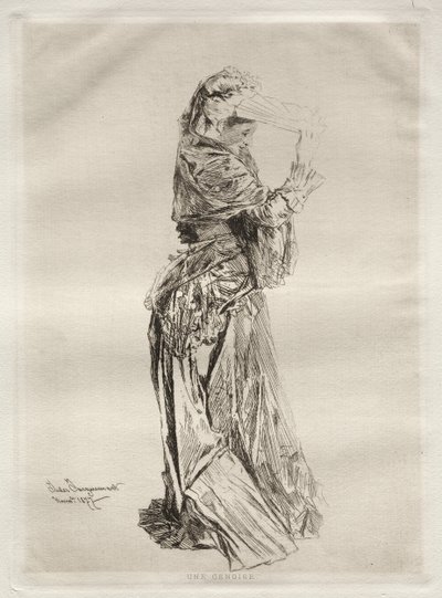 Genoise, 1877. autorstwa Jules Ferdinand Jacquemart