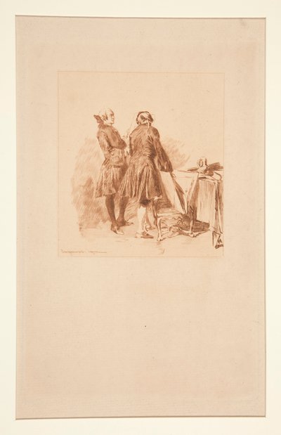 miłośnicy autorstwa Jules Ferdinand Jacquemart