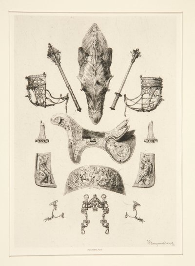 Armes de la Collection de M. de Nieuwerkerke autorstwa Jules Ferdinand Jacquemart