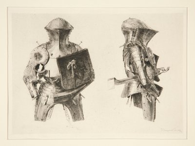 zbroja gladiatora autorstwa Jules Ferdinand Jacquemart
