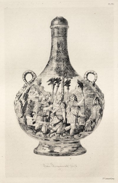 Historia sztuki ceramicznej: opisowe i filozoficzne studium ceramiki... Tablica VIII, 187 autorstwa Jules Ferdinand Jacquemart