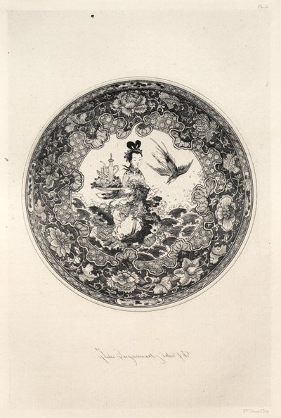 Historia sztuki ceramicznej: opisowe i filozoficzne studium ceramiki... Tablica V, 1877. autorstwa Jules Ferdinand Jacquemart