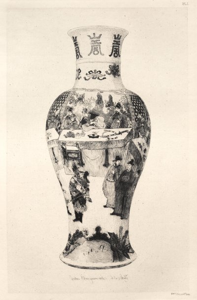 Historia sztuki ceramicznej: opisowe i filozoficzne studium ceramiki... Tablica II, 1877. autorstwa Jules Ferdinand Jacquemart