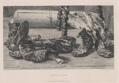 Pamiątki z podróży autorstwa Jules Ferdinand Jacquemart