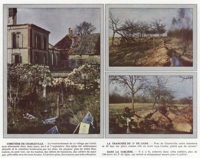 Cmentarz Charleville, La Tranchee du 2e de Ligne, In the Sabliere autorstwa Jules Gervais Courtellemont