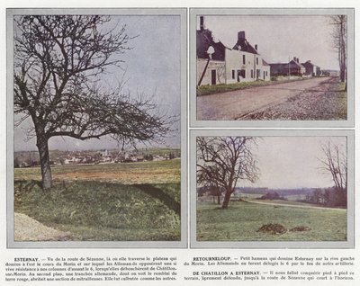 Esternay, Retourneloup, Od Chatillon do Esternay autorstwa Jules Gervais Courtellemont