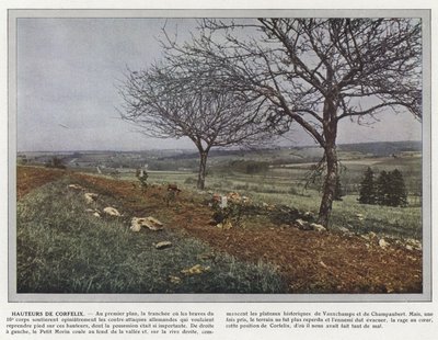 Wzgórza Corfelix autorstwa Jules Gervais Courtellemont