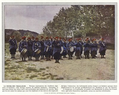 Nouba Tyralierów autorstwa Jules Gervais Courtellemont