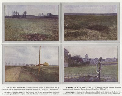 La Trace des Marmites, Plateau de Marcilly, De Barcy a Marcilly, Marcilly autorstwa Jules Gervais Courtellemont