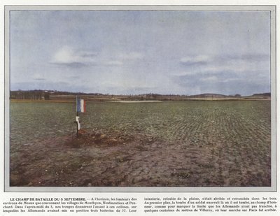 Pole bitwy 5 września autorstwa Jules Gervais Courtellemont