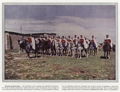 marokański spahis autorstwa Jules Gervais Courtellemont