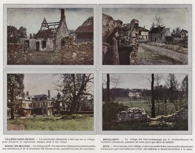 Villiers-Saint-Genest, Bouillancy, Rozoy-en-Multien, Betz autorstwa Jules Gervais Courtellemont