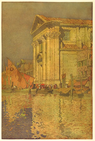 Kościół San Salvatore, Wenecja autorstwa Jules Guerin