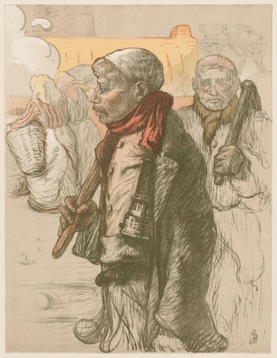Au Pays Noir W Czarnym Kraju 1898. autorstwa Jules Gustave Besson