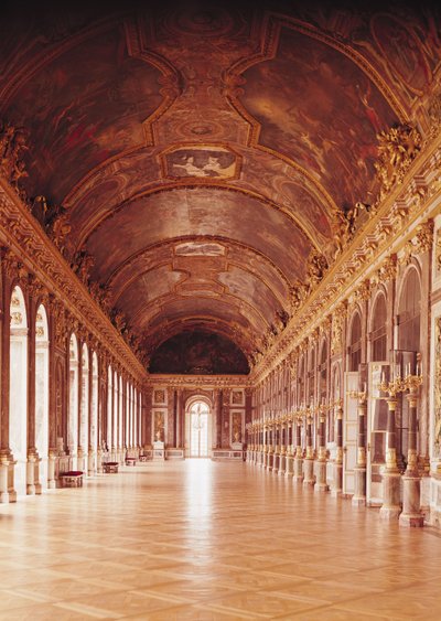Galerie des Glaces (Sala Lustrzana) 1678-84 autorstwa Jules Hardouin Mansart