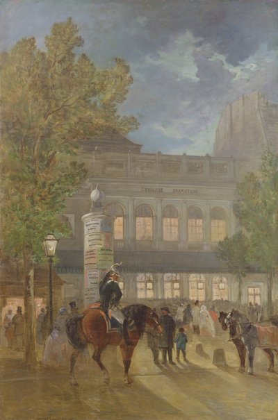Gimnazjum Teatralne, Wieczór autorstwa Jules Hereau