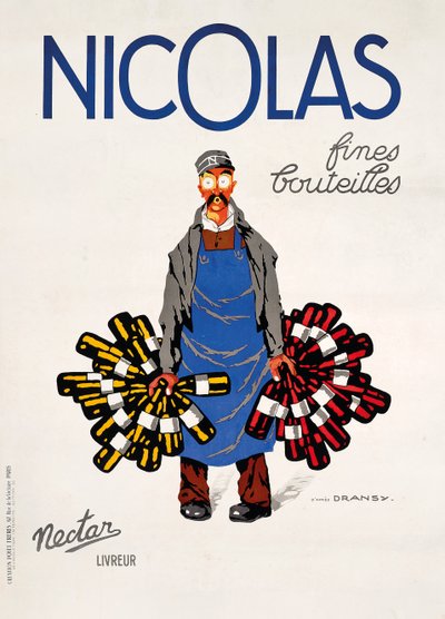 Nicolas, Nektar, ok. 1930 (kolor lito) autorstwa Jules Isnard Dransy