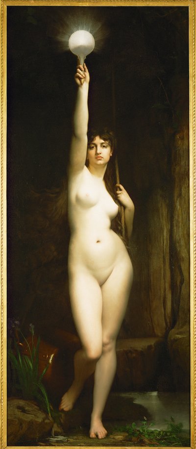 Prawda (obraz na płótnie) autorstwa Jules Joseph Lefebvre