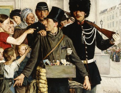 Aresztowanie, 1882 autorstwa Jules Lambeaux