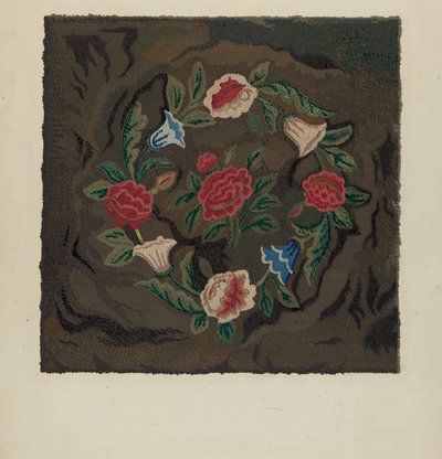 Dywan haczykowaty, ok. 1936. autorstwa Jules Lefevere