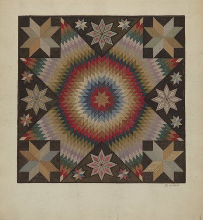 Dywan z haczykiem, ok. 1936. autorstwa Jules Lefevere