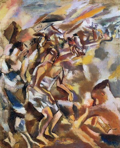 Postacie kubańskie, 1917 autorstwa Jules Pascin