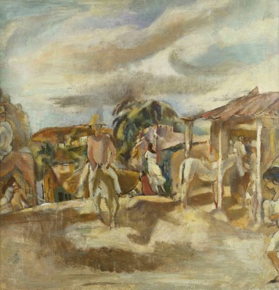 Wioska Kubańska; Wioska Kubańska, ok. 1917-1918 autorstwa Jules Pascin