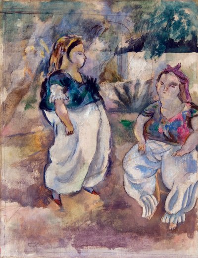 Tunezyjskie kobiety autorstwa Jules Pascin