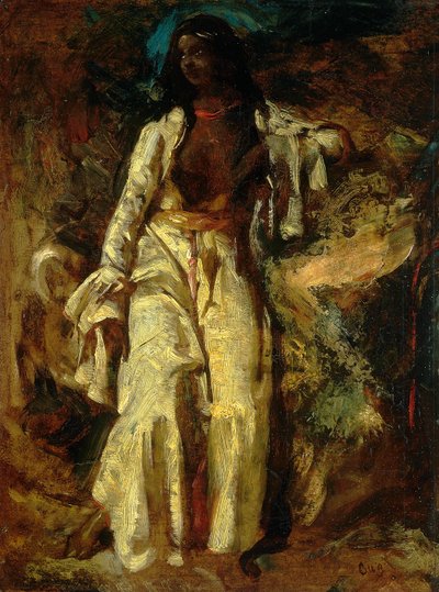 Nubijska kobieta autorstwa Jules Robert Auguste
