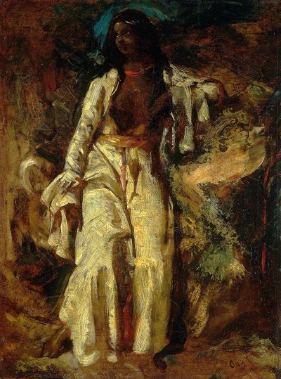 Kobieta nubijska autorstwa Jules Robert Auguste