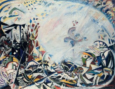 Dynamika tańca; Dynamika tańca, 1913 autorstwa Jules Schmalzigaug
