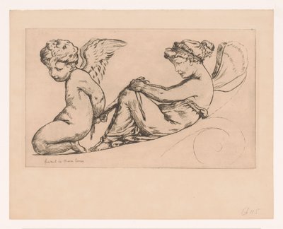 Psyche ketent amor autorstwa Jules de Goncourt