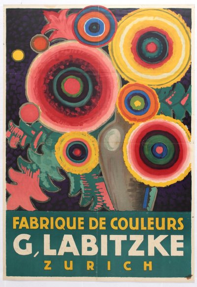 Labitzke Color Paints Zurych, 1916. autorstwa Jules de Praetere