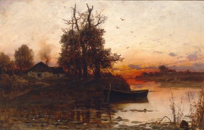 Cisza wieczorna, 1894 autorstwa Juli Julievich Klever