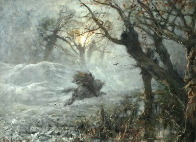 Król lasu, ok. 1887 autorstwa Juli Julievich Klever
