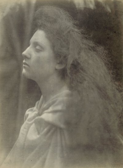 („The Angel at the Tomb” – Anioł przy grobie) Mary Ann Hillier autorstwa Julia Margaret Cameron