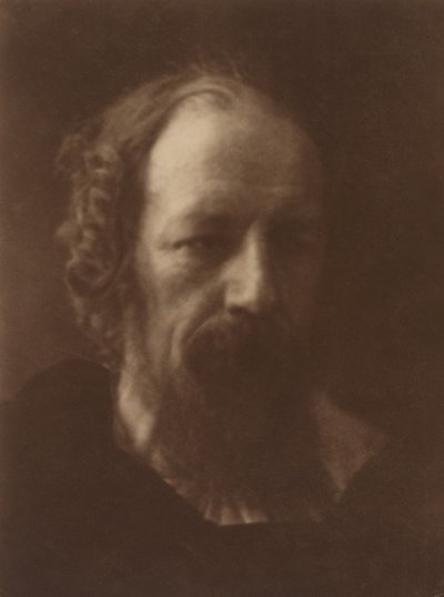 Alfred, Lord Tennyson, 1867, wydrukowany w 1905. autorstwa Julia Margaret Cameron