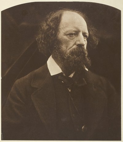 Alfred, Lord Tennyson, 1869, wydrukowany 1875. autorstwa Julia Margaret Cameron
