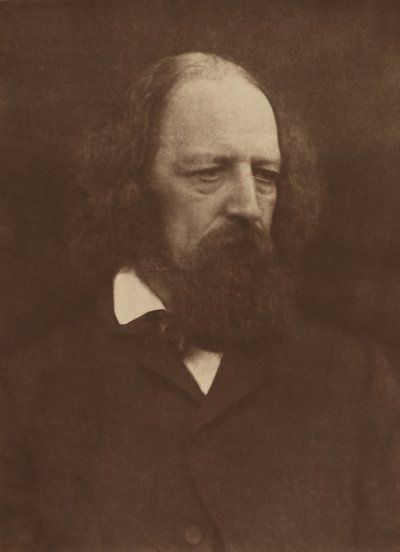 Alfred, Lord Tennyson, 1869, wydrukowany w 1905. autorstwa Julia Margaret Cameron