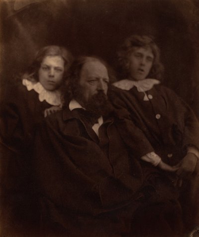 Alfred Tennyson z synami, 1865 (zdjęcie) autorstwa Julia Margaret Cameron