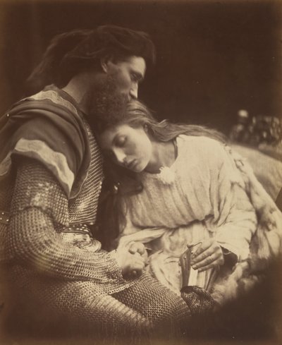Idylls of the King Alfreda Tennysona i inne wiersze, 1874. autorstwa Julia Margaret Cameron