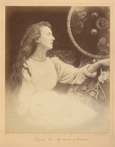 Elaine Lilia – Panna z Astolatu autorstwa Julia Margaret Cameron