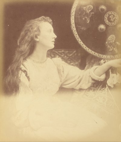 Elaine "Lilia - służąca Astolata" autorstwa Julia Margaret Cameron