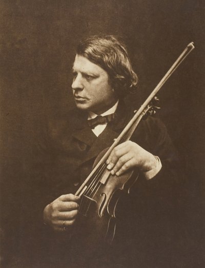Herr Joseph Joachim, 1868, wydrukowany 1875. autorstwa Julia Margaret Cameron