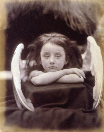 Czekam (Rachel Gurney jako Anioł) autorstwa Julia Margaret Cameron